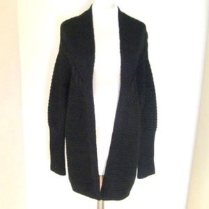 Tramontana Long Open Knit Cardigan